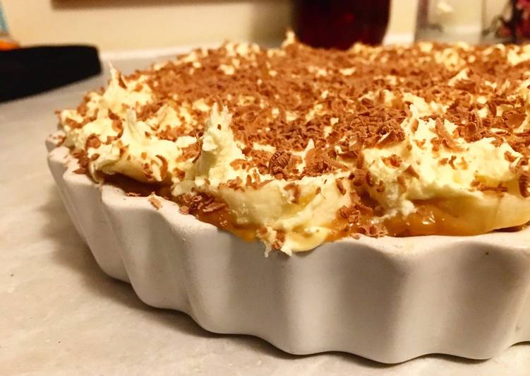 Recipe of Any-night-of-the-week Banoffee Pie 🍌