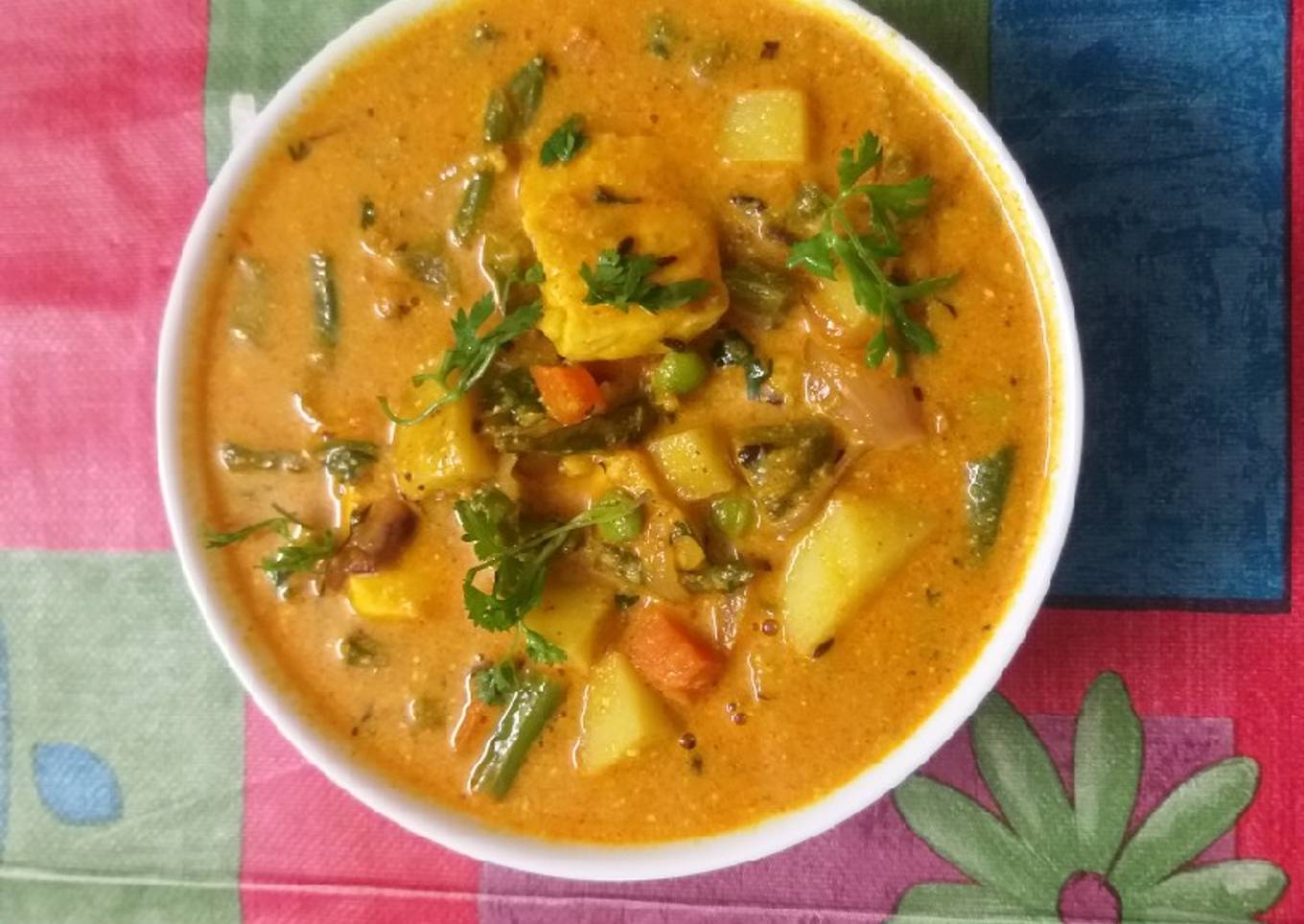 Mixed veg curry