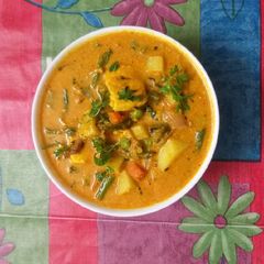 A picture of Mixed veg curry.