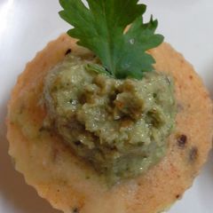 A picture of Idli cupcakes.