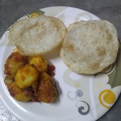 Dum aaloo A picture of Dum aaloo.