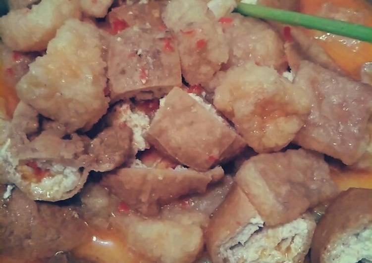 Sayur Krecek tahu