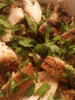 A picture of Tomato Braised Chicken w/ Green Beans & Savory.