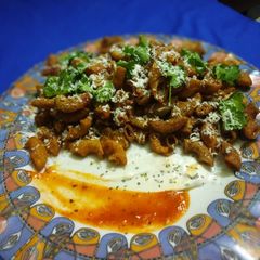 A picture of Chinese cheese crispy macaroni.