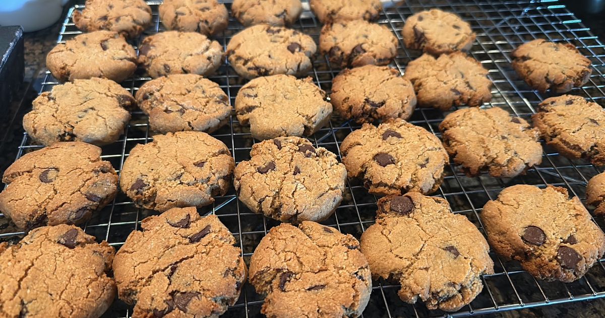 Almond flour Chocochip cookies