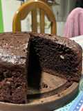 Budín de Cacao Amargo y Café (y Almendras)