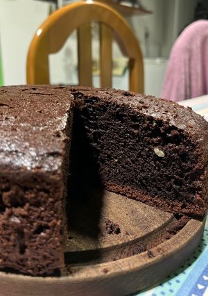 Una foto de Budín de Cacao Amargo y Café (y Almendras)