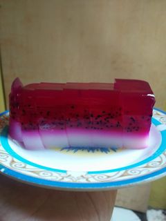 Foto resep Puding Susu Buah Naga