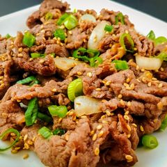 A picture of Air Fried Bulgogi Korean Beef.