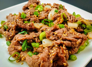 A picture of Air Fried Bulgogi Korean Beef.