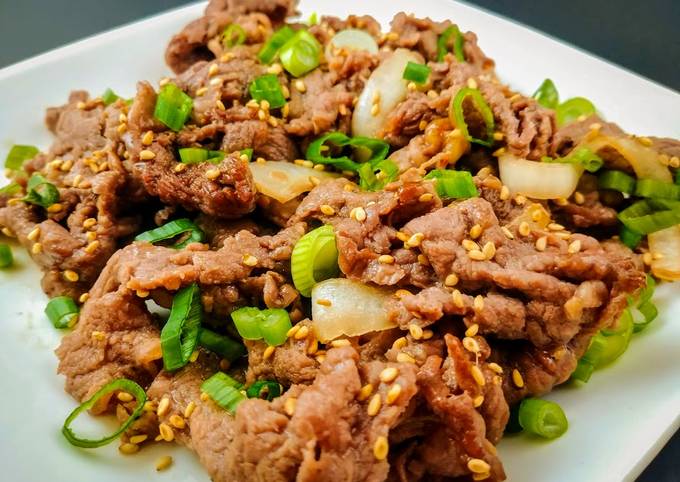 Air Fried Bulgogi Korean Beef