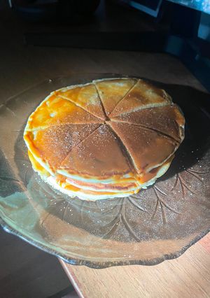 Una foto de Torta de pancakes 🥞
