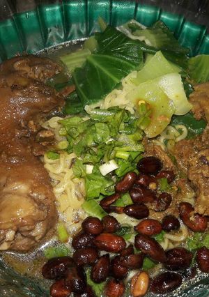 Foto resep Mie Ayam gak pake ribet (mie sedap instan)