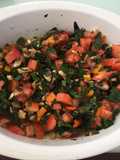 Ensalada fresca de colores