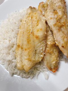 Foto de Filetes de pescada no forno