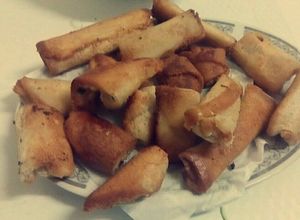 صورة لوصفة لفائف التوست
