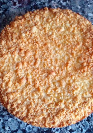 Una foto de Tarta Crumble de ricotta