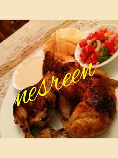 صورة لوصفة الفراخ المشويه البيتي