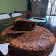 Torta de banana marmolada