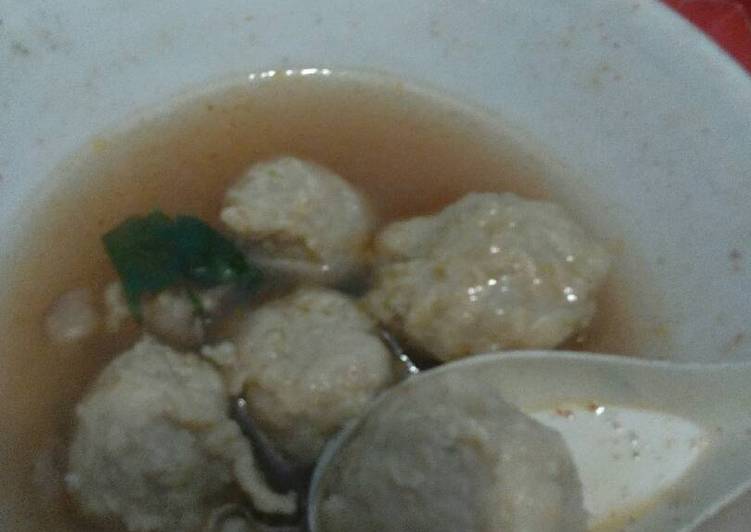 Bakso sapi-ayam simpel bgtz