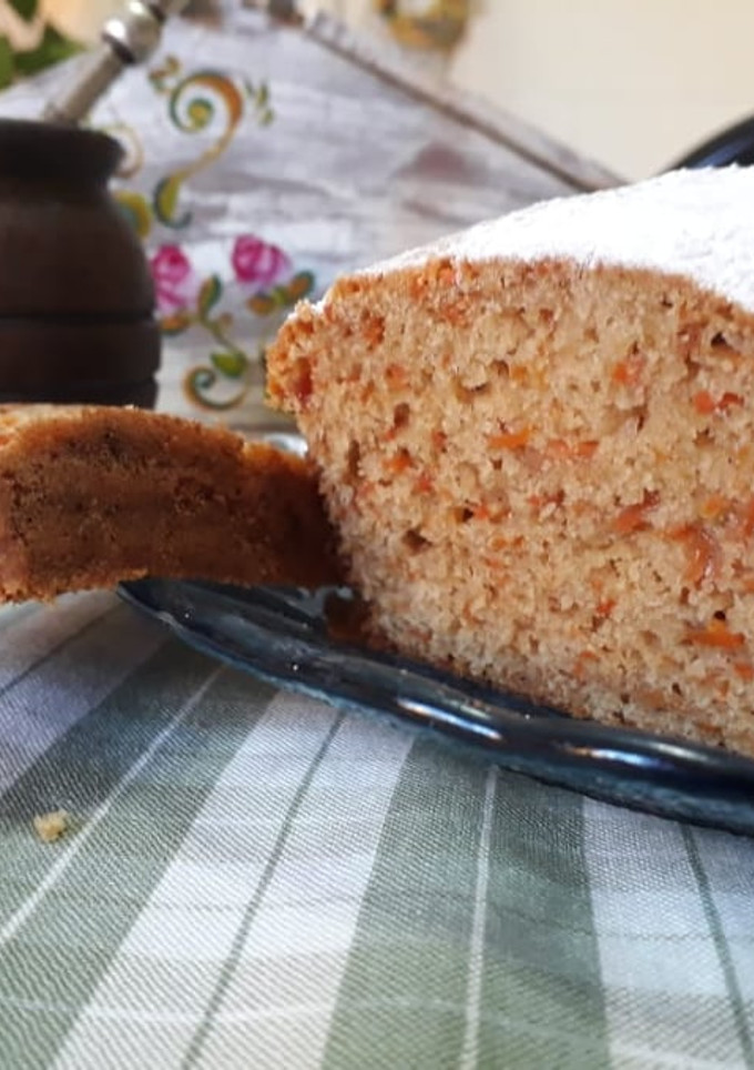 Una foto de Budín de zanahoria y canela