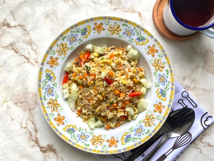 Resep Nasi Goreng Mentega Sayur Anti Gagal