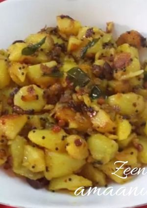A picture of Aloo Masala.