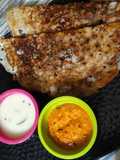 Rava dosa with chutney