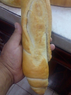 Una foto de Pan casero o pan de baguette
