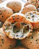 💚 Bánh Mì Mè Đen Hàn Quốc (Korean Mochi Sesame Bread)