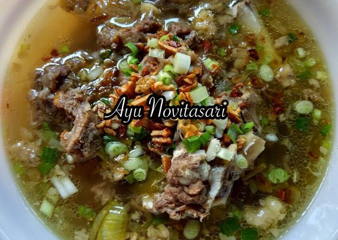 Resep Sop Buntut Sapi Kitaberbagi Oleh Ayu Novitasari Cookpad