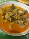 Gulai timbul ayam cincang