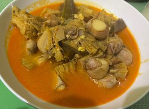 Foto resep Gulai timbul ayam cincang