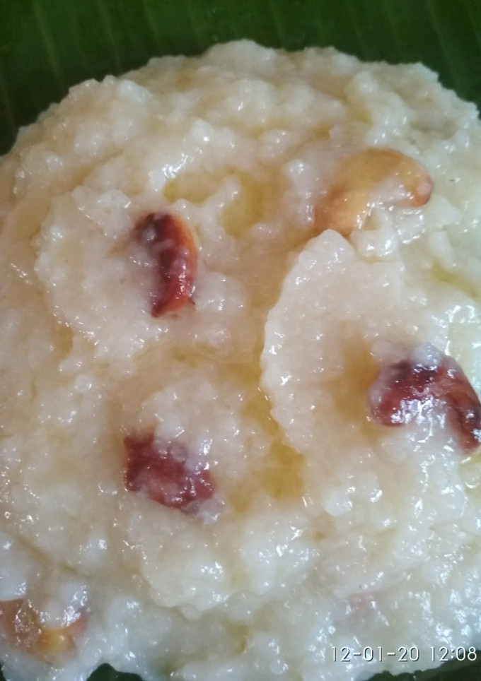 கல்கண்டு பொங்கல்/கற்கண்டு சாதம் (kalkandu pongal recipe in tamil) செய்முறை முக்கிய புகைப்படம்