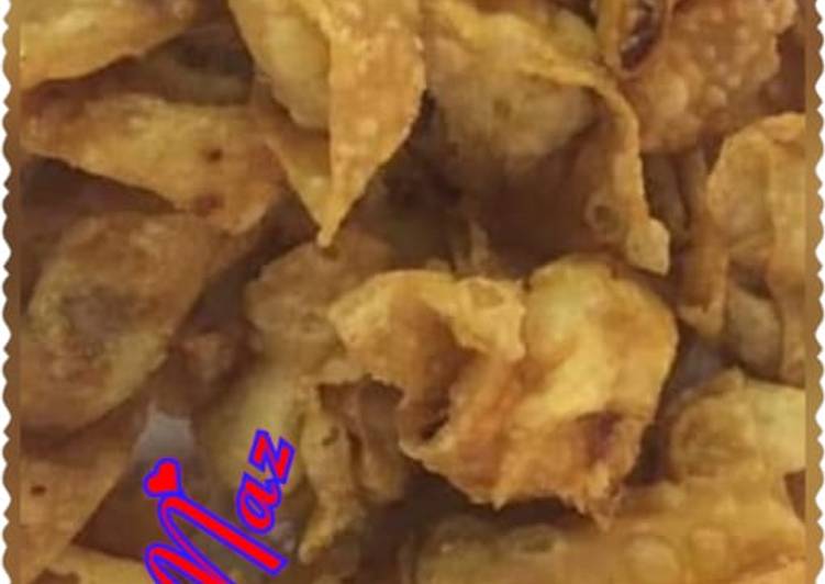 Recipe of Delicious Chicken Wontons