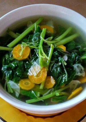 Foto resep Sayur bening bayam suka suka