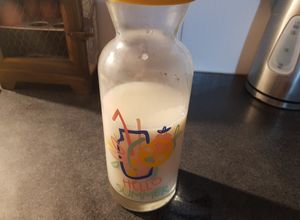 Una foto de Leche de avena