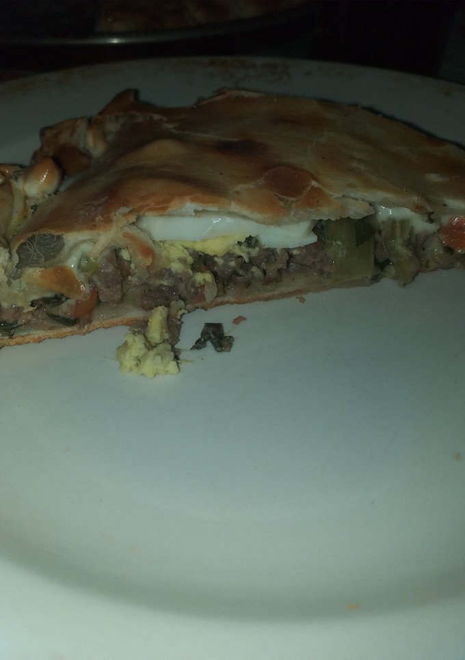 Una foto de Tarta de Acelga y Carne