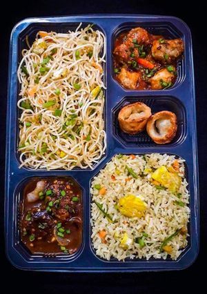 A picture of Non-veg Chinese platter.