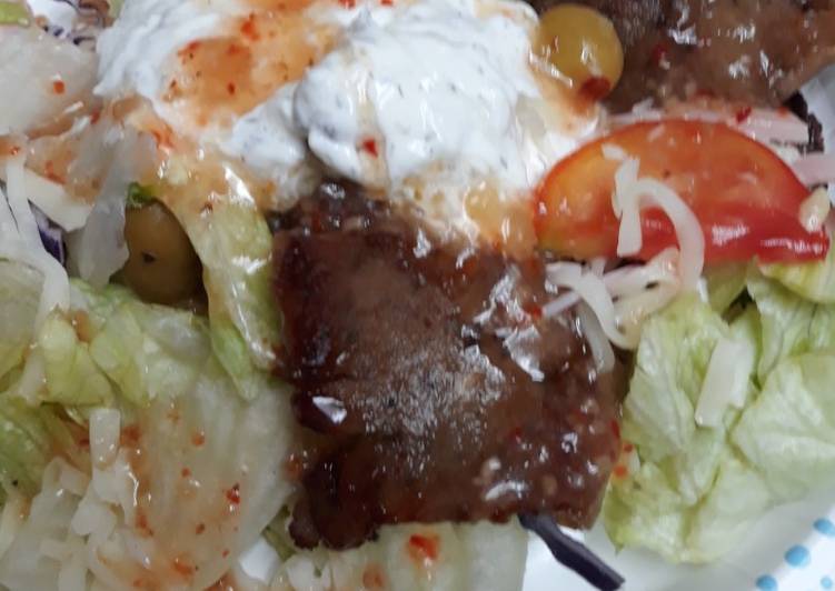 Recipe of Ultimate Lazy Sunday Afternoon Gyro Salad