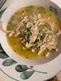 Sopa de pollo para la gripa 🍲