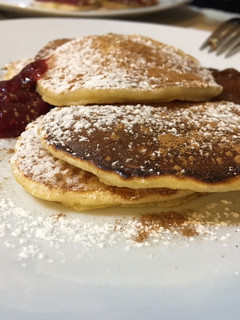 Almás amerikai palacsinta recept fotója