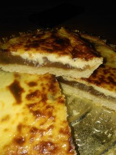 Una foto de Tarta vigilante...de batata y queso (masa sin manteca)