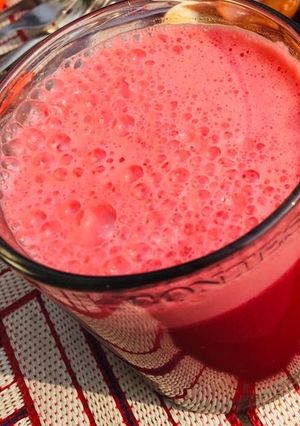 A picture of Carrot juice.
