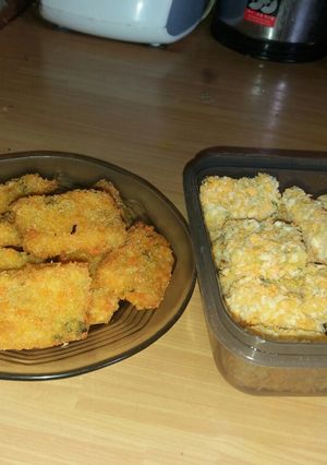 Foto resep Nugget ayam wortel daun bawang.. nyamiiiii
