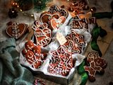 Weihnachtliche Lebkuchen Kekse