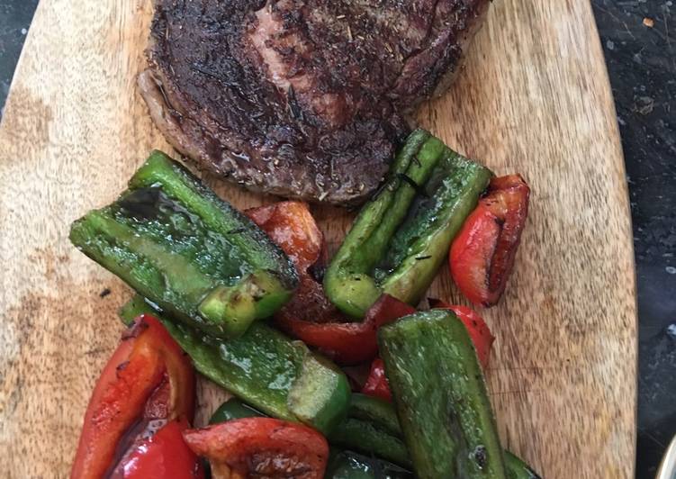 How to Make Award-winning Beef steak with bell peppers