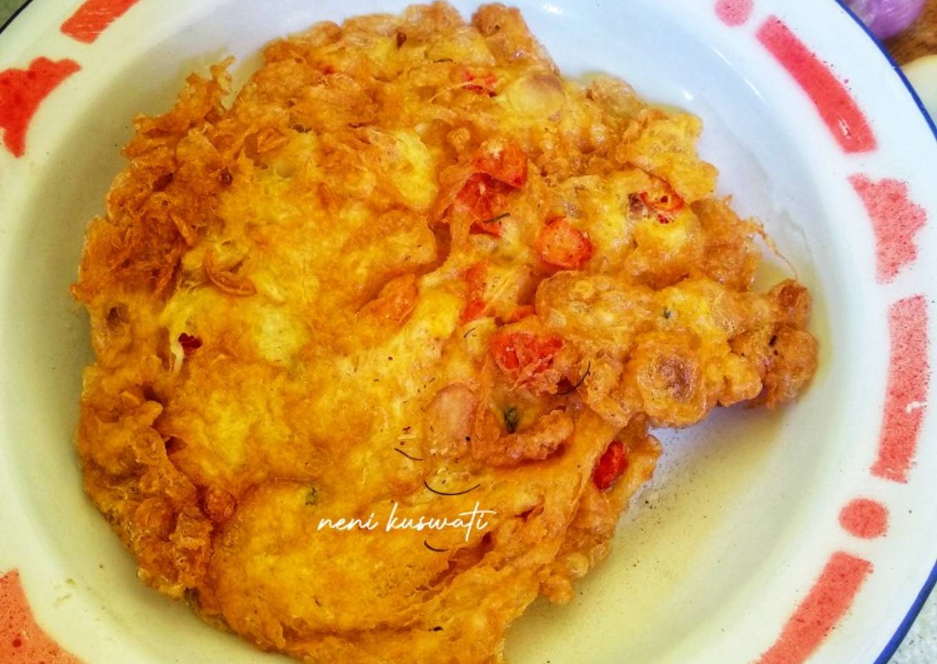 Telur Dadar Berenda