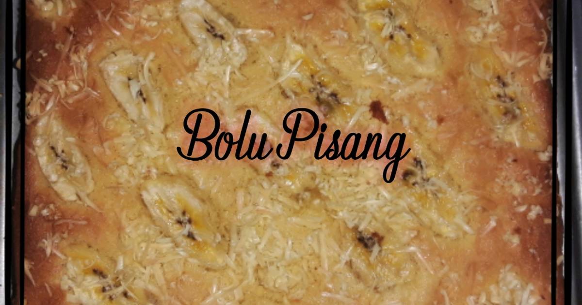 Resep Bolu Pisang Panggang Oleh RizKitchen - Cookpad