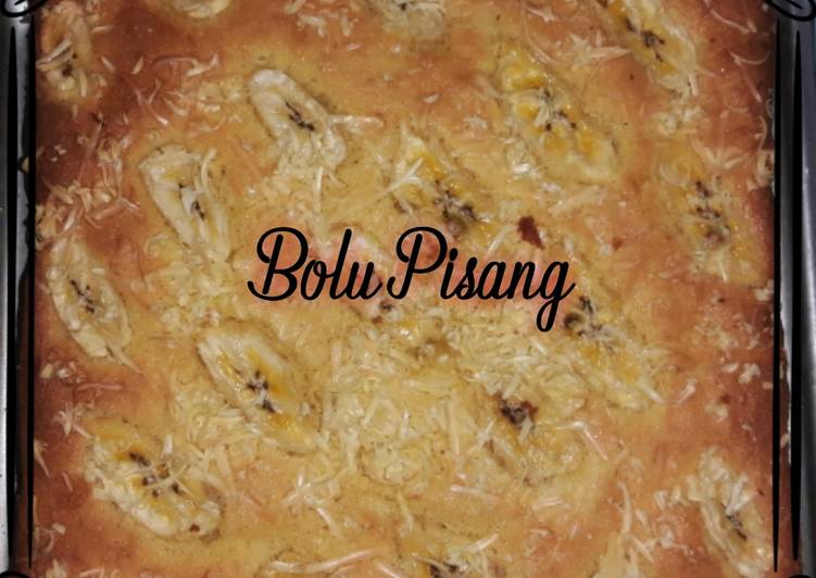 Resep Bolu pisang panggang Anti Gagal